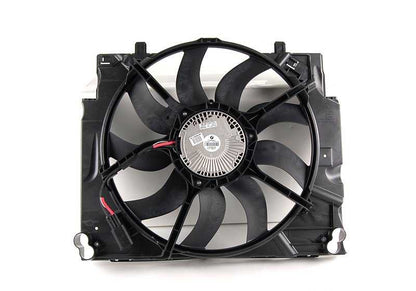 Ventilador con marco OEM 17427603658 para BMW E60, E61. Original BMW.