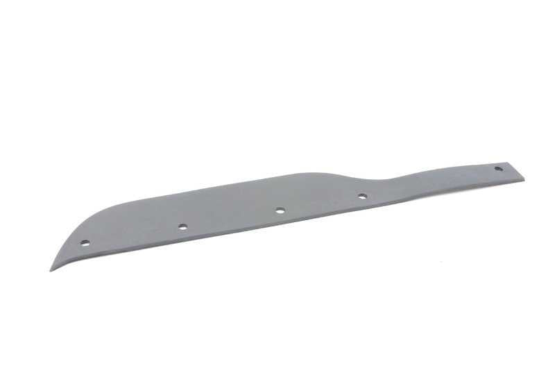 Deflector de aire delantero izquierdo OEM 51117250779 para MINI R55, R56, R57, R58, R59. Original MINI.