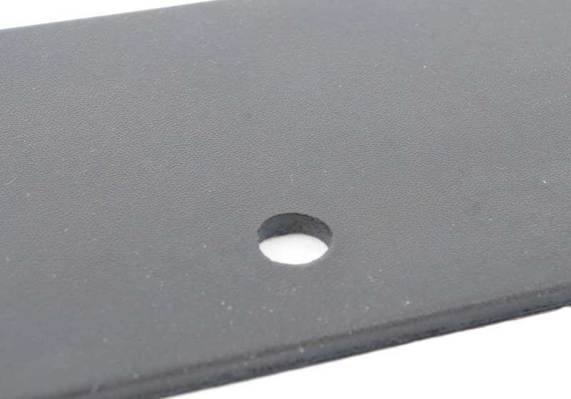 Deflector de aire delantero izquierdo OEM 51117250779 para MINI R55, R56, R57, R58, R59. Original MINI.