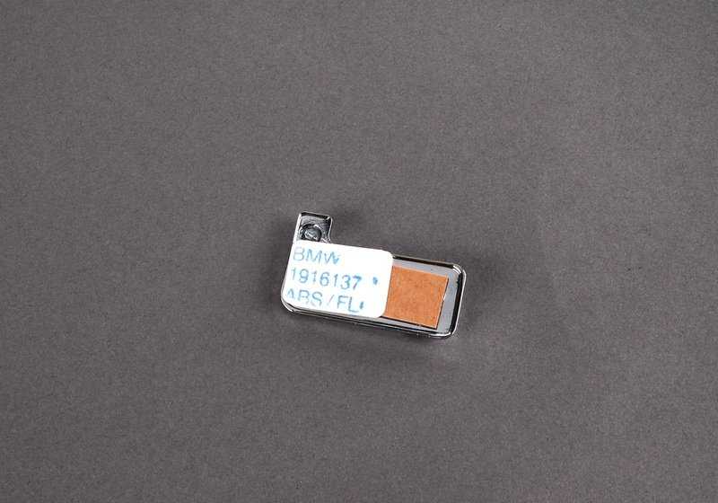 Emblema trasero adhesivo "I" OEM 51141916137 para BMW E21, E30, E12, E28, E24, E23, E32. Original BMW.