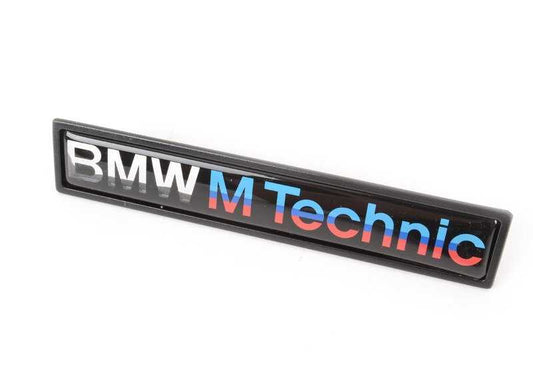 BMW E36 Platte (OEM 51132251378). Original BMW