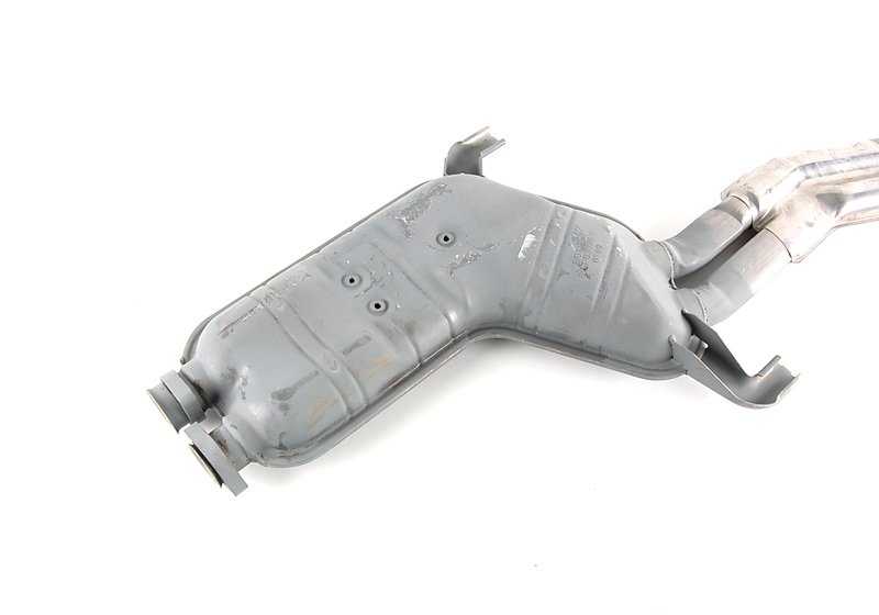 Silenciador central (Mittelschalldämpfer) OEM 18129068601 para BMW E34. Original BMW.