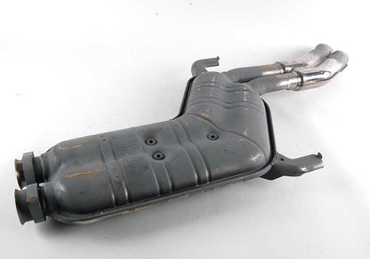 Silenciador central (Mittelschalldämpfer) OEM 18129068601 para BMW E34. Original BMW.