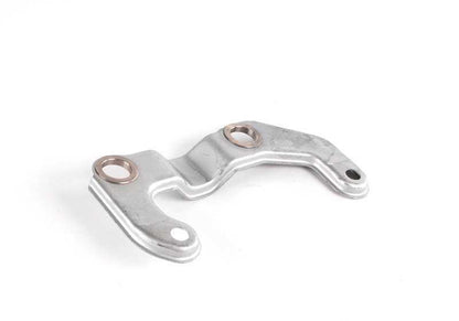 Soporte metálico de escape OEM 18207521346 para BMW E60, E61, E63, E64 (520i con motor M54 y cambio automático o manual). Original BMW.