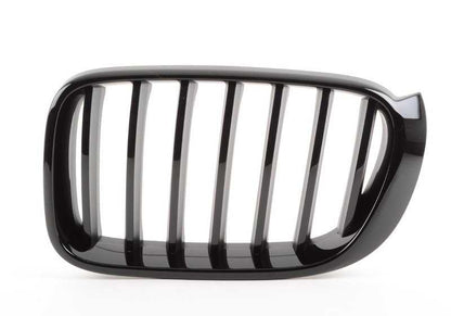 Rejilla delantera M Performance en negro brillo OEM 51712337762 para BMW X3 F25 y X4 F26 (sin Night Vision con detección de personas). Repuesto original BMW.