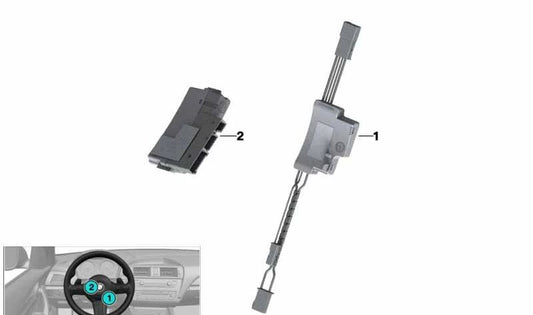 OEM Electry Modul 61317849392 für BMW F87, F80, F82, F83. Original BMW.