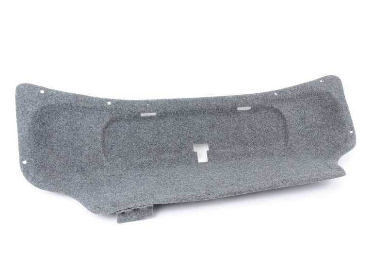 Cancellatura posteriore OEM di rivestimento interno 51498122071 per BMW E36 316i/318is (tutti i modelli compatibili). Colore grigio medio. BMW originale BMW.