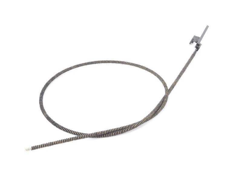 Cable de transmisión izquierdo OEM 54128120673 para BMW E34. Original BMW.