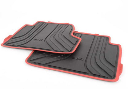 Alfombrillas de goma para BMW Serie 4 F32, F33, F36 y M4 F82, F83. Original BMW.