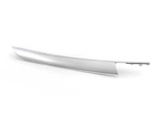 Decorative aluminium strip rear right door for BMW E70, E70N (OEM 51427137206). Original BMW