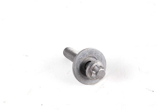Tornillo ASA M8X35 OEM 07129905417 para BMW E60, E61, E63, E64, E65, E66. Para uso en sistema de escape (vorschalldämpfer, mittelschalldämpfer, catalizador). Original BMW.