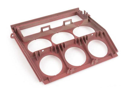 Embellecedor compartimento portaobjetos OEM 51162491391 para BMW E36 y Z3. Color Imolarot. Recambio original BMW.
