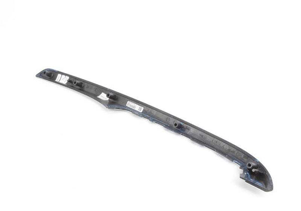 Embellecedor de puerta aluminio cepillado izquierdo OEM 51417291391 para BMW F06 (Serie 6 Gran Coupé). Original BMW.
