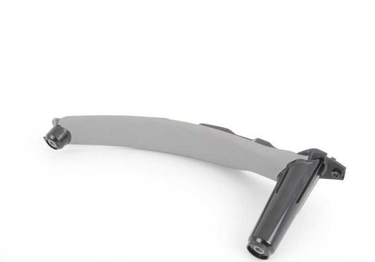 Empuñadura interior izquierda puerta delantera OEM 51416969405 para BMW X5 E70, E70N. Pieza original BMW.