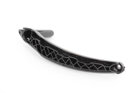 Empuñadura interior izquierda puerta delantera OEM 51416969405 para BMW X5 E70, E70N. Pieza original BMW.