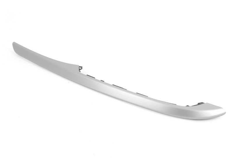 Embellecedor de puerta aluminio cepillado izquierdo OEM 51417291391 para BMW F06 (Serie 6 Gran Coupé). Original BMW.