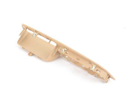 Embellecedor del centro de control izquierdo para BMW X5 E70, E70N, X6 E71, E72 (OEM 51416975779). Original BMW