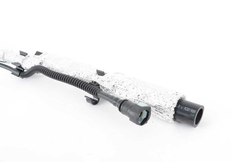 Filler pipe with filling nozzle for BMW X5 E70 (OEM 16197205031). Original BMW