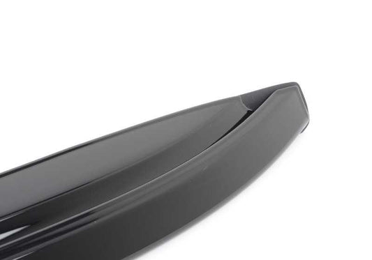 Baca de techo derecha en negro brillante OEM 51137256770 para BMW X5 E70 (modelos: 3.0si, 3.5d, 4.8i, M, xDrive35d, xDrive35i, xDrive50i). Original BMW.
