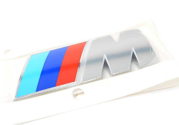 Emblema adhesivo OEM 11617837738 para BMW Serie 3 E90, E90N, E92, E92N, E93, E93N. Original BMW.