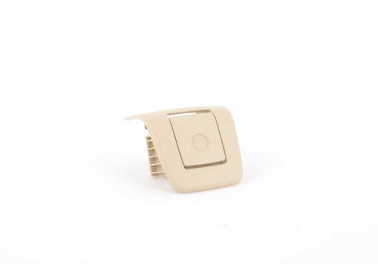 Evelolecedora Deckung ISafix OEM 52209112425 für BMW 3 E93 (318i, 320d, 320i). Creme beige Farbe. Original BMW Stück.