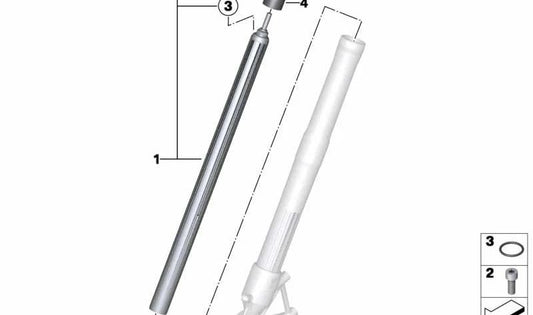 Gummikappe (chaperuza de goma) OEM 31428520513 para motos BMW R1200GS, R1250GS, R1200RT, R1250RT… y más. Original BMW Motorrad.