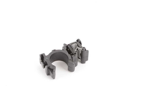 Clip de sujeción OEM 17122756252 para MINI R55, R56, R57, R58, R59. Pieza del sistema de conducción del refrigerante. Compatible con versiones Cooper D y Cooper S. Original MINI.