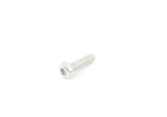 Tornillo cabeza redonda OEM 07146986363 para MINI R50, R52, R53. Usado en piezas del salpicadero e interiores. Original MINI.
