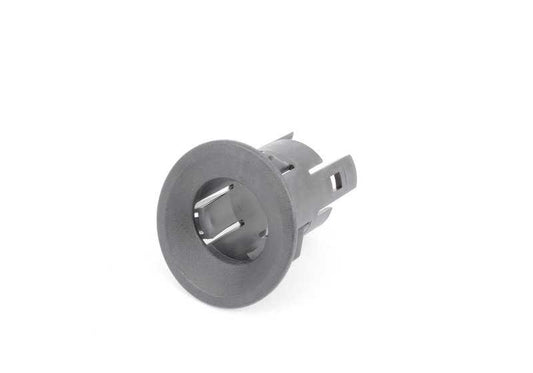 Soporte sensor parking trasero izquierdo OEM 51123402839 para BMW X3 E83 (todos los modelos: 2.0d, 2.0i, 2.5i, 3.0d). Pieza original BMW.