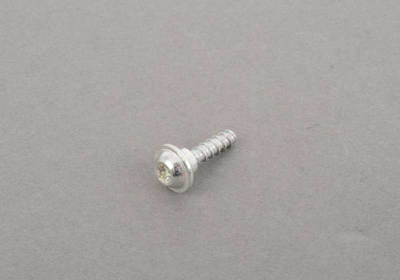 Tornillo con cabeza redonda y reborde OEM 07147143279 para BMW E91 316d, 316i, 318d. Compatible con modelos de 2008 a 2012. Original BMW.