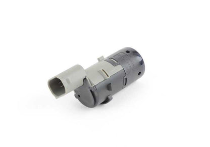 Sensor de aparcamiento PDC ultrasónico azul OEM 66206989078 para BMW E39, E60, E60N, E61, E61N, E83, E83N. Original BMW.