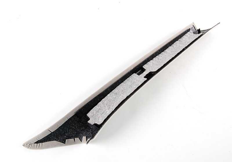 Cubierta de carril del viento izquierda para BMW Serie 8 E31 (OEM 51438156465). Original BMW