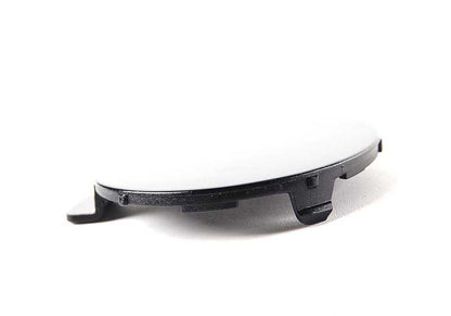 Tapa gancho de remolque delantero imprimada OEM 51118043981 para BMW E90, E92, E93. Original BMW.