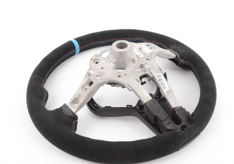 Volante M Performance de Alcántara y carbono OEM 32302253653 para BMW F10, F06, F12, F13 (M5 y M6 desde 07/2013). Original BMW.
