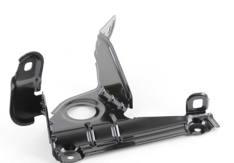 Soporte izquierdo para faro y aleta delantera OEM 41357267327 para BMW F25 y F26. Original BMW.