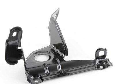Soporte izquierdo para faro y aleta delantera OEM 41357267327 para BMW F25 y F26. Original BMW.