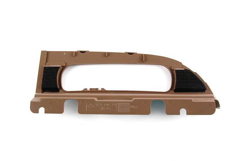 Rejilla decorativa salida aire derecha beige OEM 51718173212 para BMW Serie 3 E36. Original BMW.