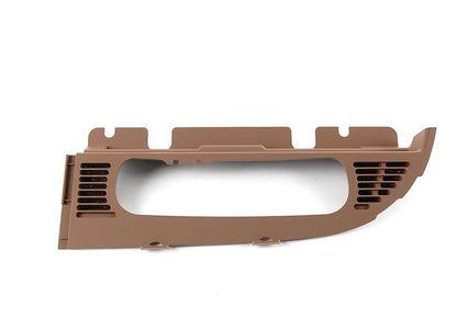 Rejilla decorativa salida aire derecha beige OEM 51718173212 para BMW Serie 3 E36. Original BMW.