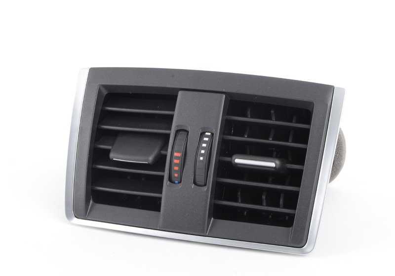 Rejilla de ventilación trasera OEM 64229333675 para BMW F30, F31, F34, F80, F32, F33, F36, F82, F83. Original BMW.