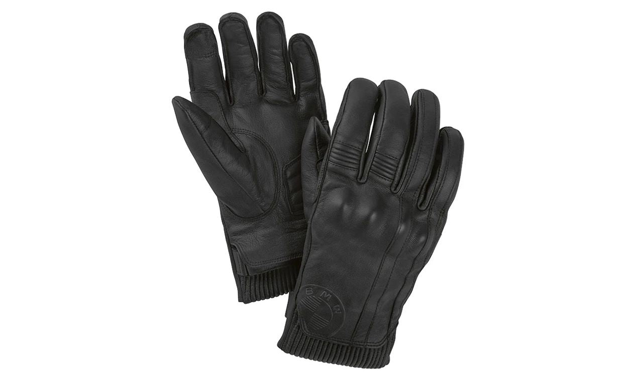 Guantes de moto Lehel OEM 76215A809A7 para BMW Motorrad {R1200GS, R1250GS, F750GS, F850GS, S1000XR, RnineT, K1600GT, K1600GTL, G310R, G310GS}. Original BMW Motorrad.