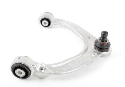 Brazos de suspensión delantero superior derecho con corrección de caída OEM 31126863336 para BMW X5 {E70, E70N, F15} y BMW X6 {E71, E72, F16}. Original BMW.