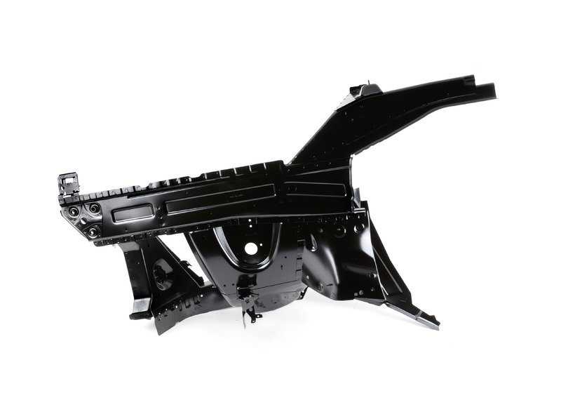 Vordere linke Pasarruedas für BMW F25, F26 (OEM 41107266997). Original BMW