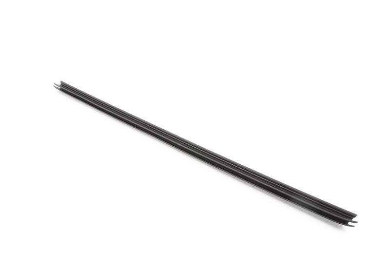 Junta interior de ventana puerta delantera izquierda OEM 51337207217 para BMW X5 E70 (todos los modelos: 3.0d, 3.0sd, 3.0si, 4.8i, M) 2006-2013. Original BMW.