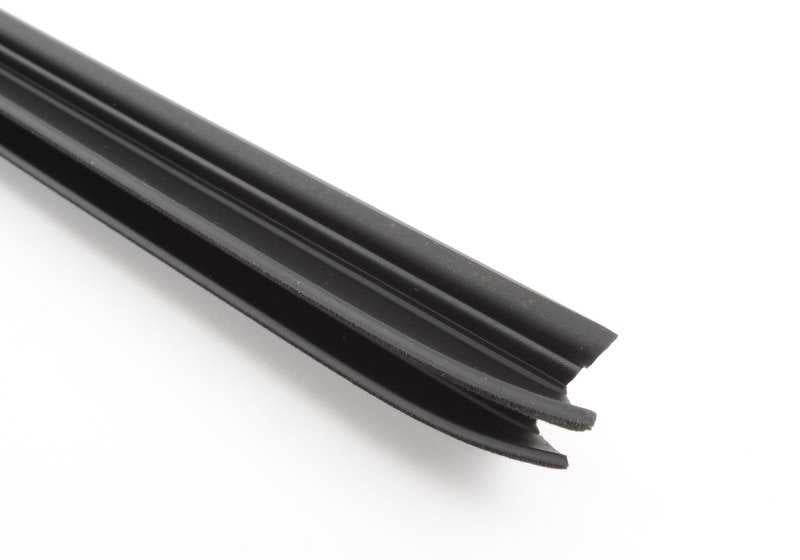 Junta interior de ventana puerta delantera izquierda OEM 51337207217 para BMW X5 E70 (todos los modelos: 3.0d, 3.0sd, 3.0si, 4.8i, M) 2006-2013. Original BMW.