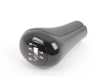 Lederwechselknopf/M -Platte/5 Geschwindigkeiten für die BMW 5 E39 -Serie (OEM 2511229183). Original BMW
