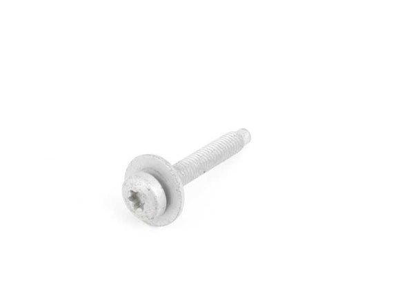 Tornillo de cabeza plana OEM 07119907286 para BMW F20, F21, F40, F52, F70, F22, F23, F44, F45, F46, F87, F30, F31, F34, F35, F32, F33, F36, F48, F49, U11, U12, F39, U10, F25, F26, F15, F85, F16, F86, G29 y MINI F60, F65, F66, U25. Original BMW y MINI