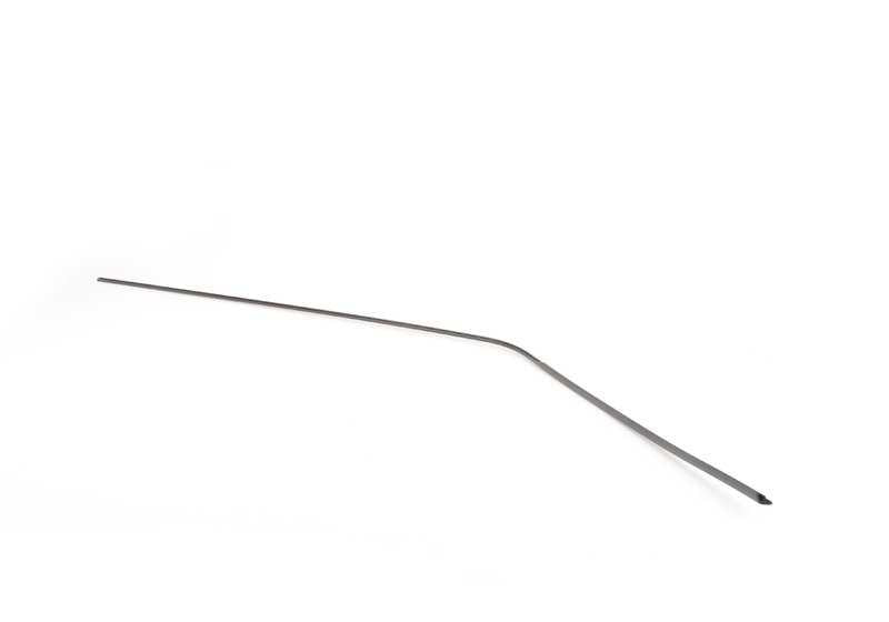 Listón decorativo de goteo para techo izquierdo OEM 51131953065 para BMW Serie 3 E30 (316, 316i) 1983-1988. Original BMW.