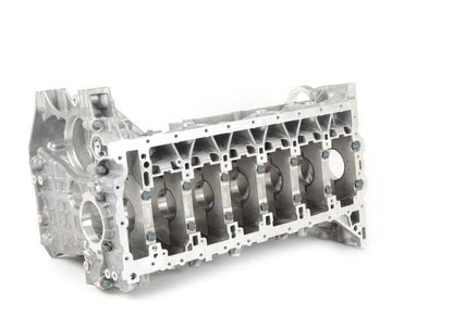 Bloque motor con pistones OEM 11112295991 para BMW E82, E88, F20 {135i, M135i} con motor N55. Compatible con cambio manual y automático. Original BMW.
