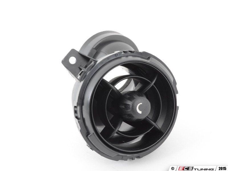 Tubo de salida de aire central izquierdo OEM 51452754451 para MINI R55 Clubman, R56, R57 Cabrio, R58 Coupé, R59 Roadster... y más. Original MINI.