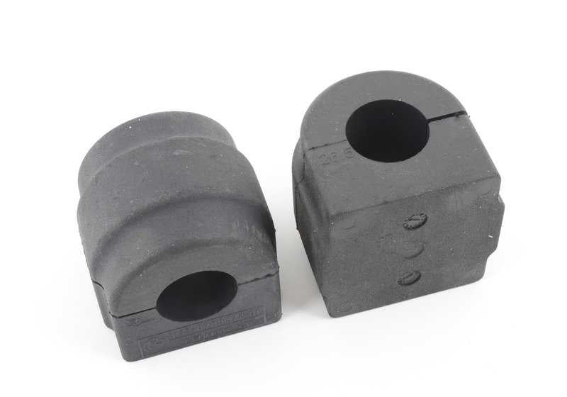 Kit silentblocks estabilizadora OEM 31352405870 para BMW E81, E82, E87, E87N, E88, E90, E90N, E91, E91N, E92, E92N, E93, E93N. Original BMW.
